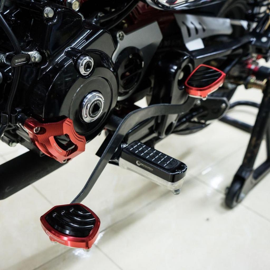 Крышка педали переключения передач REVOLUTION для Honda DAX125 HONDA DAX125 ST125 Крышка педали тормоза JB04 (синий)