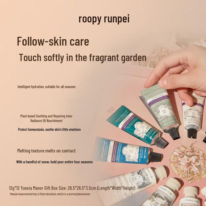 Runpei Cloud Estate Fragrance Moisturizing Hand Cream Gift Set