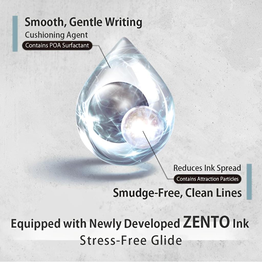 Uniball ZENTO Signature Model 0.5 мм [Металлический черный]
