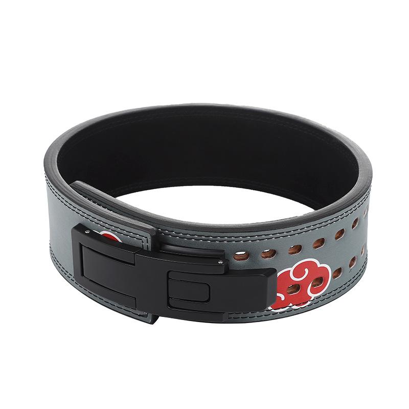 Li Jianmei креативный облачный пояс, чистый черный защитный пояс + защитный пояс из воловьей кожи для тяжелой атлетики + спортивное защитное оборудование