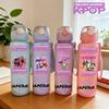 700 мл KPOP Охотник на демонов Термос из нержавеющей стали Стиль аниме-мультфильма Портативная кружка Разработана для студентов и детей