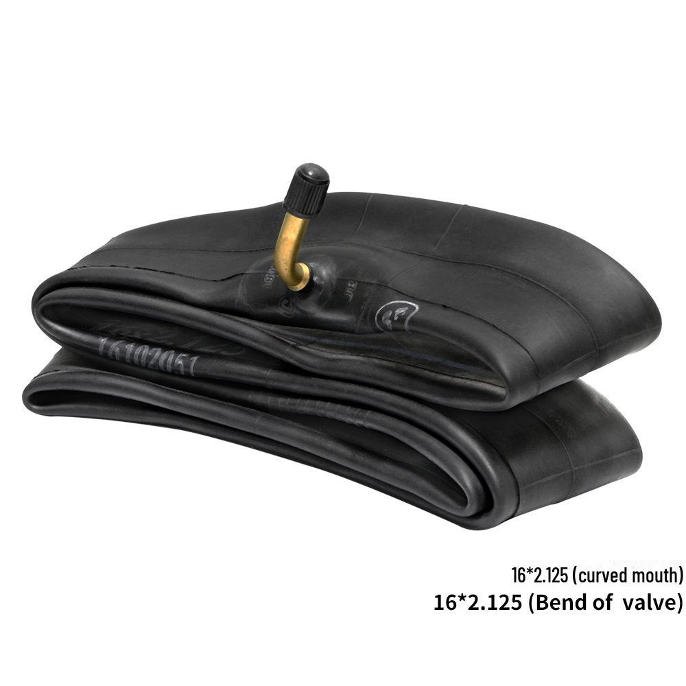 Curved French Valve Butyl Rubber Inner Tube for Folding Bicycle Wheels
