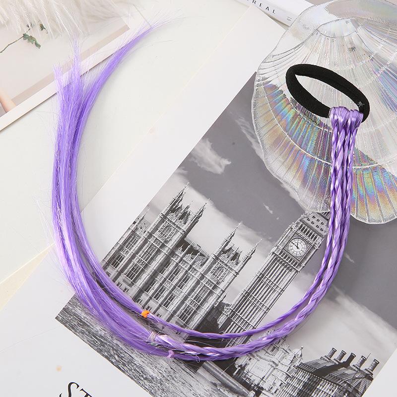 3 шт. простая детская резинка для волос резинка аксессуары для волос детский парик повязка на голову для девочек твист коса веревка головной убор детский подарок