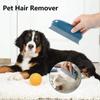 1pc Pet Hair Remover Brush Pet Hair Detailer With Handle Cat And Dog Hair Lint Remover For Cleaning Cars Carpet Sofa Clothes Bed