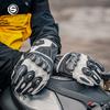 Winter Motorcycle Gloves Carbon Fiber Reinforced Goat Leather Anti-Slip Waterproof Warm Riding Gear Men Women