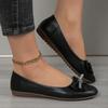 Women Flats Bow Spring and Autumn New Soft Bottom Shoes Women New Fashion Comfortable All-match Loafers Shoes Zapatos De Mujer