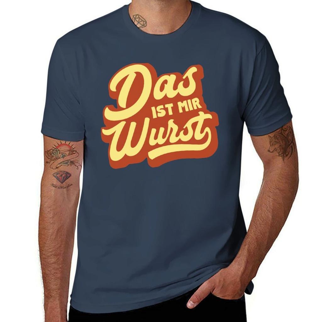Das Ist Mir Wurst Funny Gerunisex Saying Tshirt Big Size Loose Fit Tee Shirt Tshirt