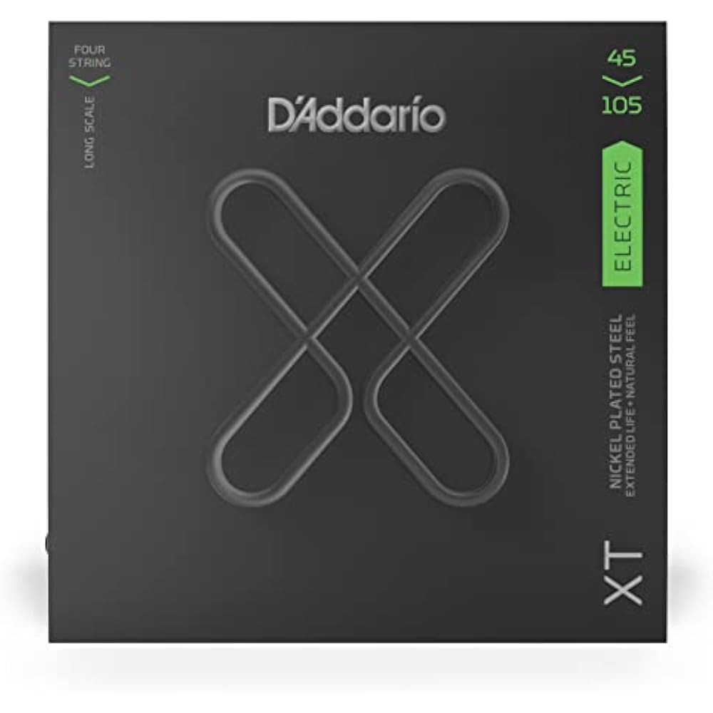 D'Addario Daddario Bass Strings XT Coated Strings Long Scale .045-.105 XTB45105 [Domestic Genuine]
