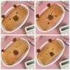 Плюшевый пенал Capybara Toy Storage Bag Cartoon Pen Box School Office