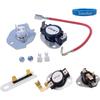 Siwdoy 279816 Dryer Thermostat Kit, 3387134 3977767 Dryer Thermostat and 3392519 Thermal Fuse Compatible with Whirlpool Dryer Replaces 3399693