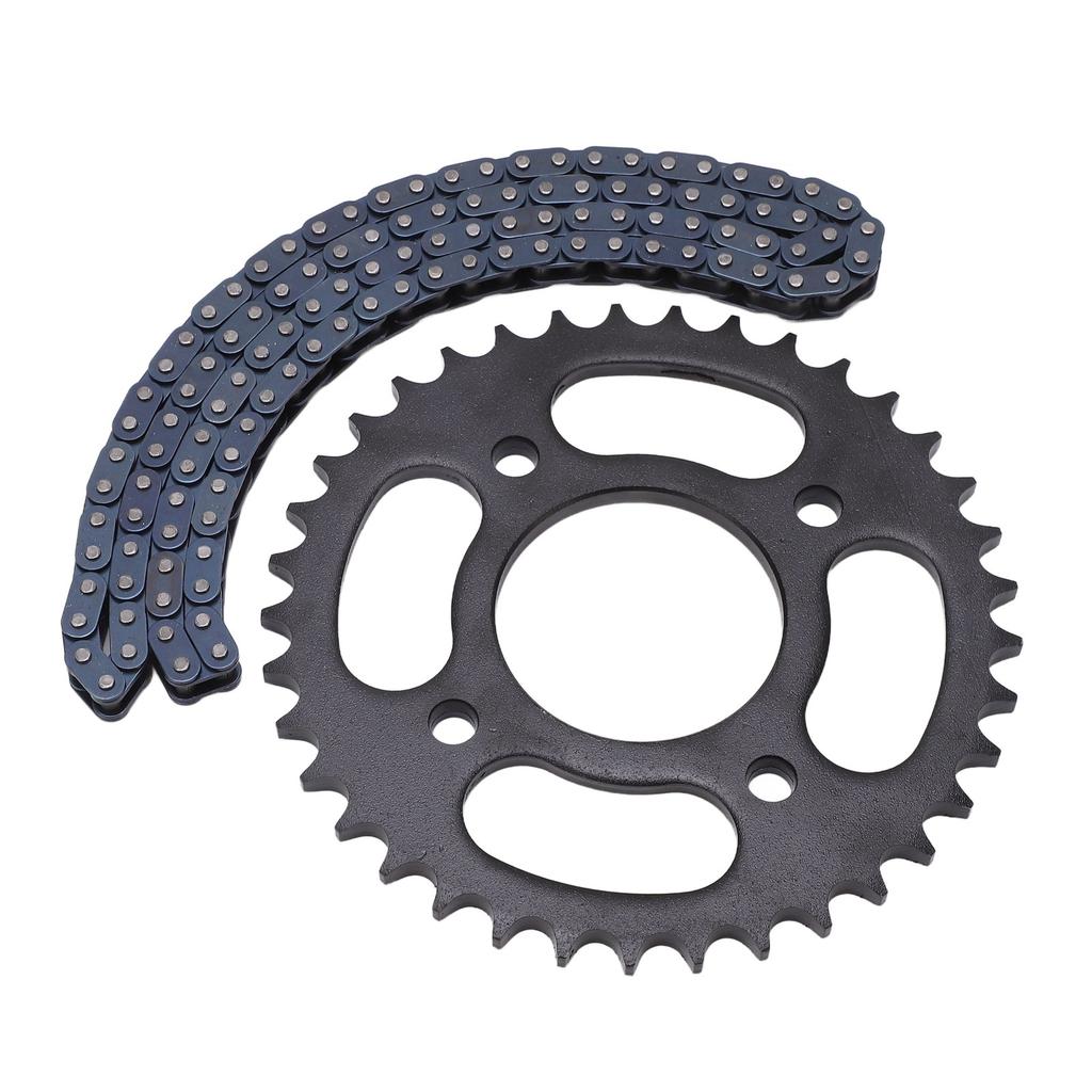 Цепь 136 звеньев 428 37T Мотоциклетная приводная цепь со звездочкой для 43cc 49cc Минимото Мопед Скутеры 2-тактный Покетбайк