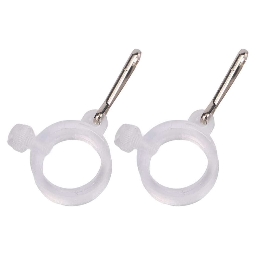 Grommet Flag Rings 2 Pc Set Adjustable Anti-Wrap Attachments Flagpoles Mounting Multi-Use Replacement Rotating