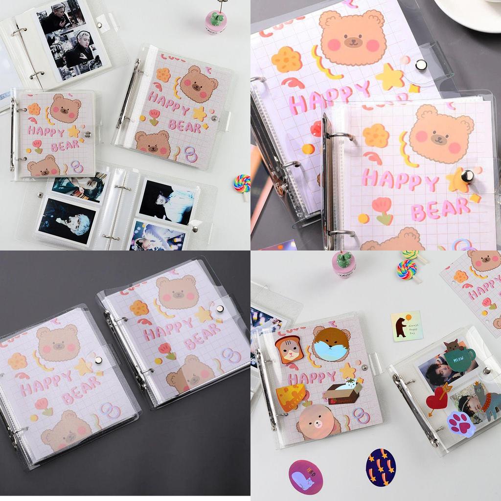 Прочный ПВХ-альбом для фотокарточек с 50/100 карманами для максимальной защиты фотографий