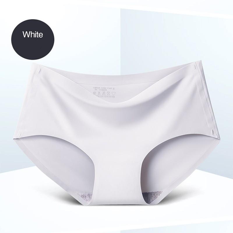 Women's Panties Ice Silk Cool Refreshing Seamless Underwear Triangle Big Yards Female Briefs