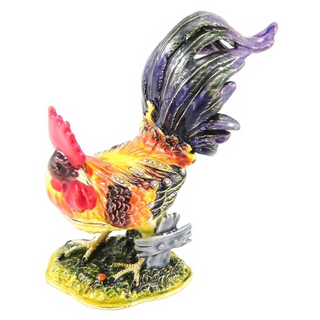 Les Trésors De Lily [H1664] - 'Lord Rooster' Jewelry Box