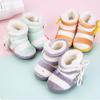 Winter Soft Sole Baby Cotton Shoes for Boys and Girls, Warm and Anti-Slip for 0-1 Year Old Babies Learning To Walk.