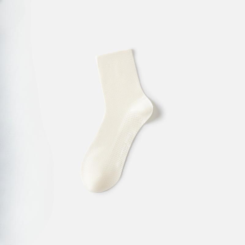 Men's Spring and Summer Mesh Cotton Anti Bacterial Anti Odor Anti Pilling Socks