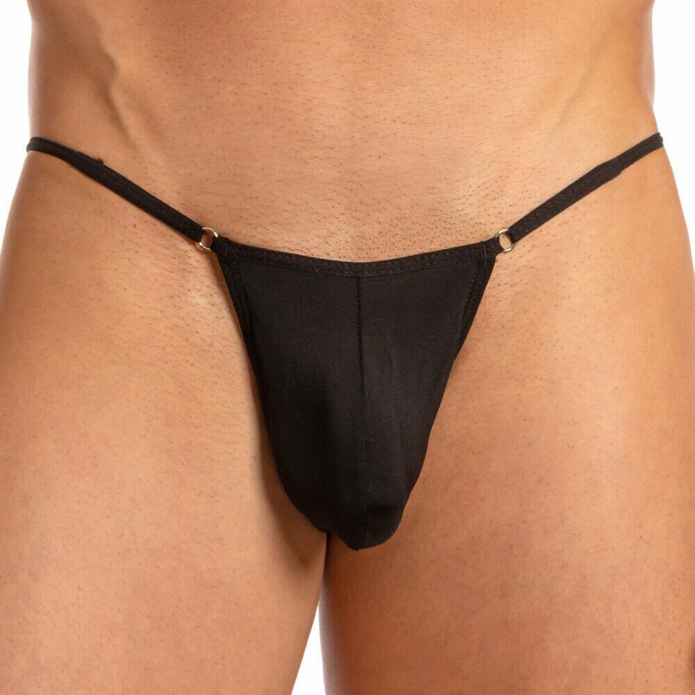 Сексуальные мужские трусы-бикини на спине, мягкий чехол, улучшающее нижнее белье G String