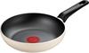 Tefal Frying For Gas Fire Free of Harmful Substances Such As Collection Frying Ivory B69102 Pan, 20cm, Only, PFOA, Non-stick, Long-lasting "Paris Pan"