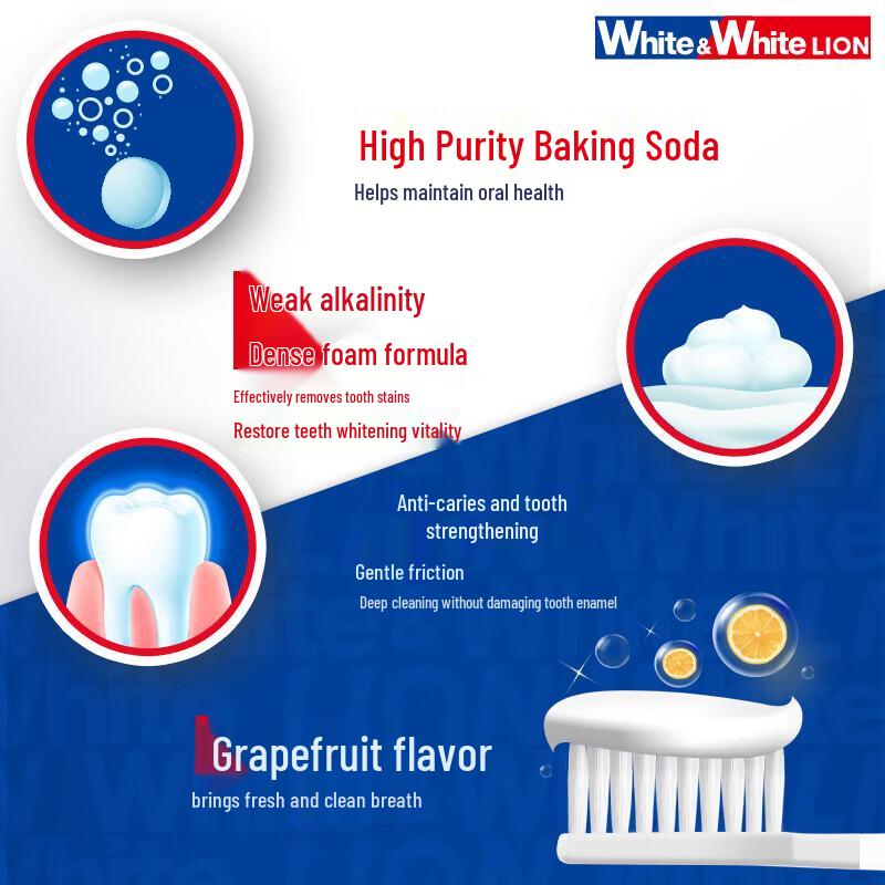 Lion WhiteWhite Whitening Toothpaste Set