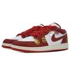 Jordan Air Jordan 1 Винтажные Баскетбольные Кроссовки Женские Низкие Белый/Золотой/Красный FJ3465-160(Team84-S-BOX)