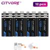 Cityork 9V 1200mAh Rechargeable Battery 6F22 9V Micro USB Batteries With USB Cable For Metal Detector Microphone Toy Multimeter