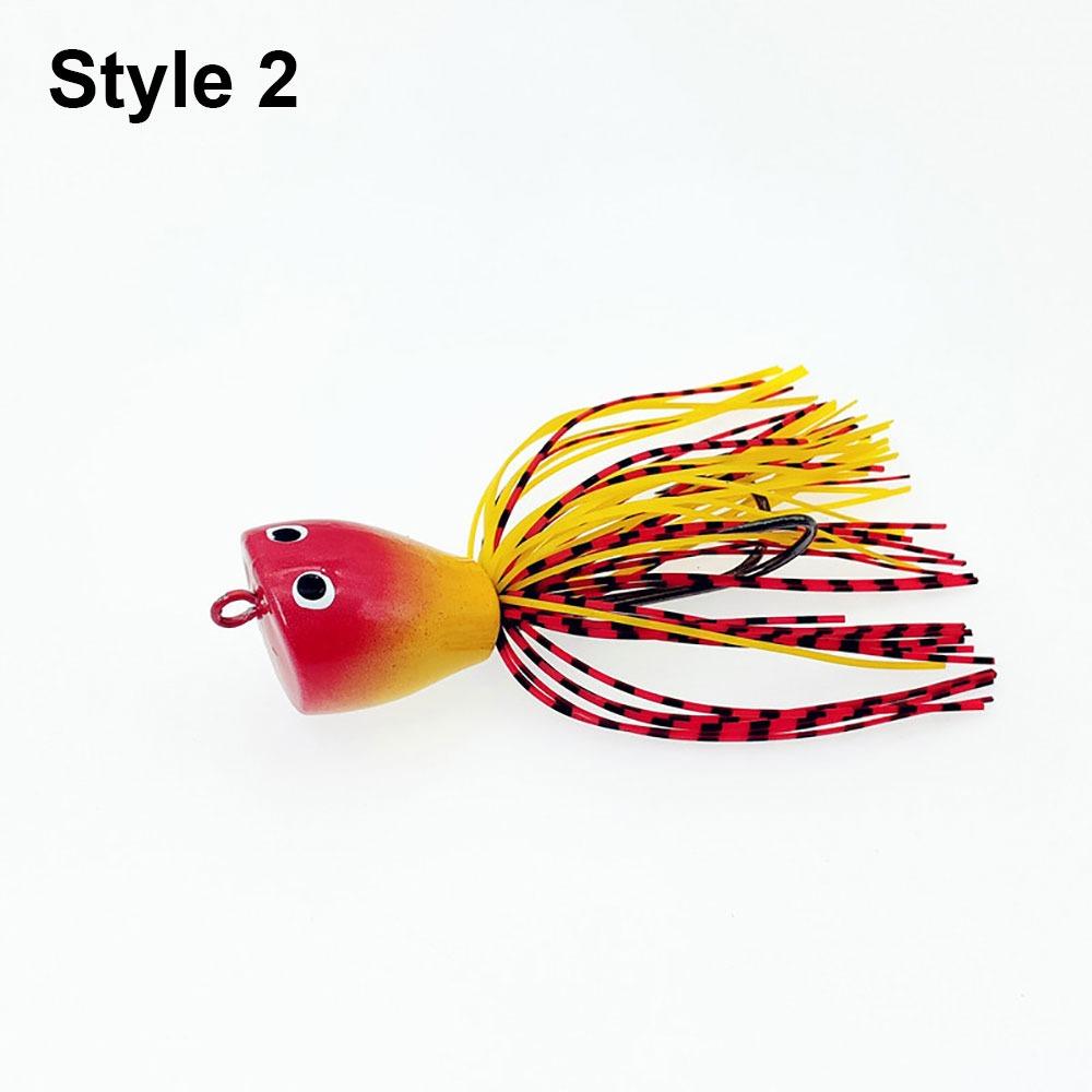 1Pcs Toad Thunder Frog Hard Bait 9cm/7.4g Simulation Frog New Jump Frog Lure