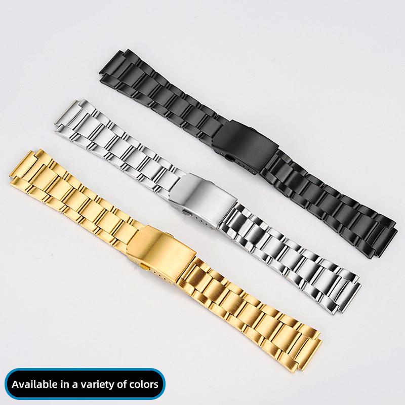 Для часов Casio AE-1200/1300 F-91W SGW400 F84 A158W/168 W-216H AE1200 Металлический ремешок из нержавеющей стали 18 мм мужской ремешок Браслет
