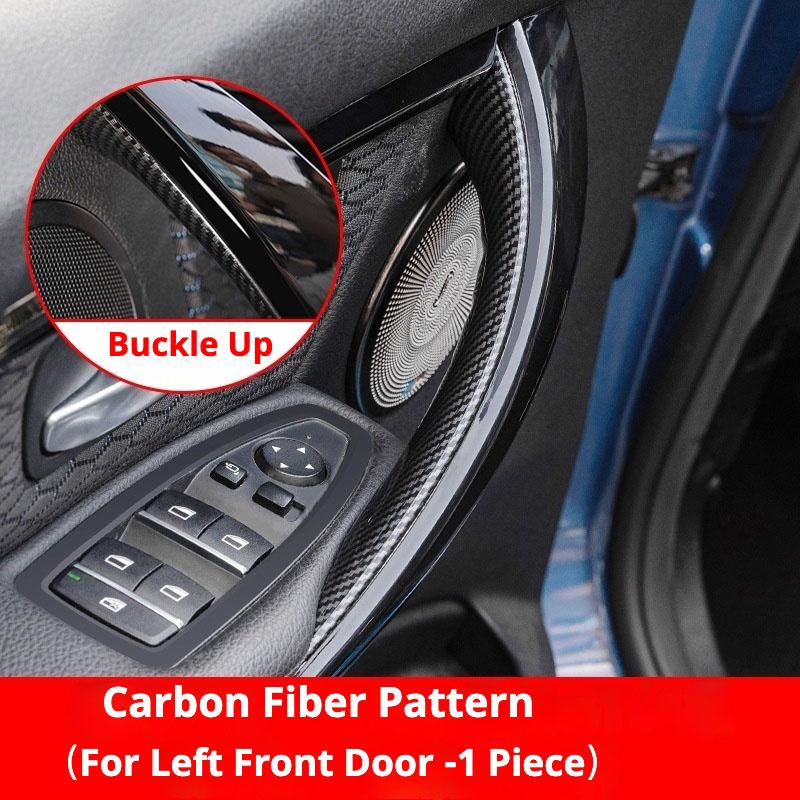 ABCDES1Car Interior Door Handles For BMW F30 F31 F32 F34 F36 F80 F82 3 4 Series 3GT ABS Interior Door Handle Pull Protective Cover