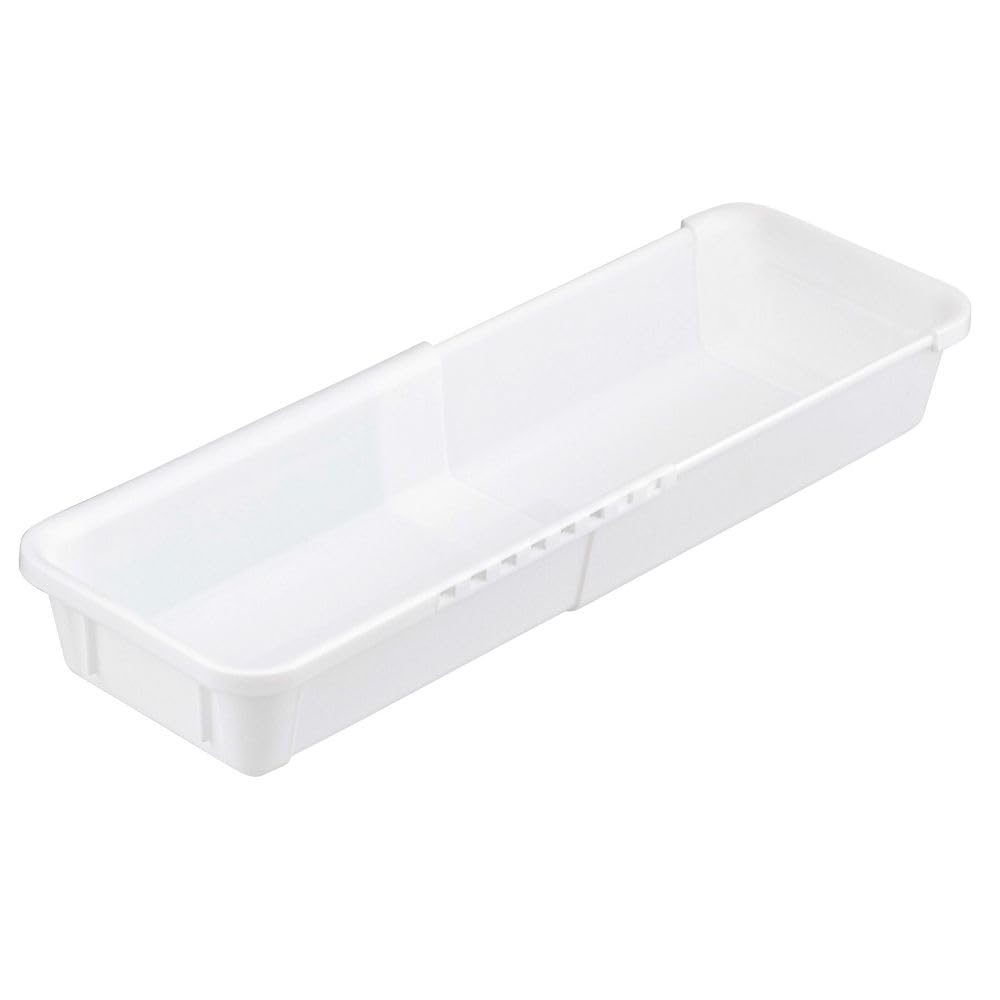 Liberty Corporation Cutlery Made In Organizing Tray Case, Expandable, Slim, Large, White, Japan, LD-496 Anywhere!
