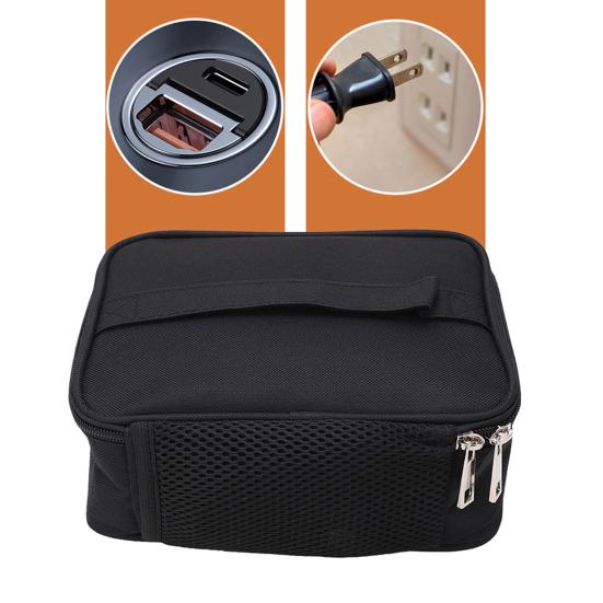 Электрический ланч-бокс 2,7 л контейнер с подогревом термоизолированный ланч-бокс с ручкой портативный подогреватель пищи для автомобиля путешествий пикника