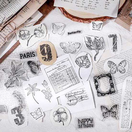 Рождественские штампы Набор штампов Изготовление открыток своими руками Фестивали Альбом Скрапбукинг Дни рождения Поздравительная открытка Простой в использовании трафарет