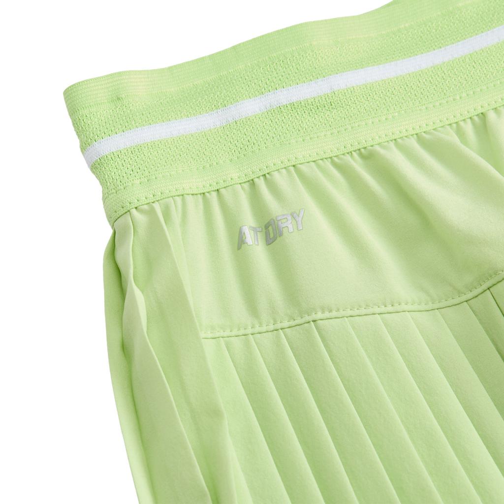 Li Ning Tennis Series Sports Casual Simple Solid Color Tennis Bottoms Women Bottoms Butterfly-Pink Green ASKU288-4