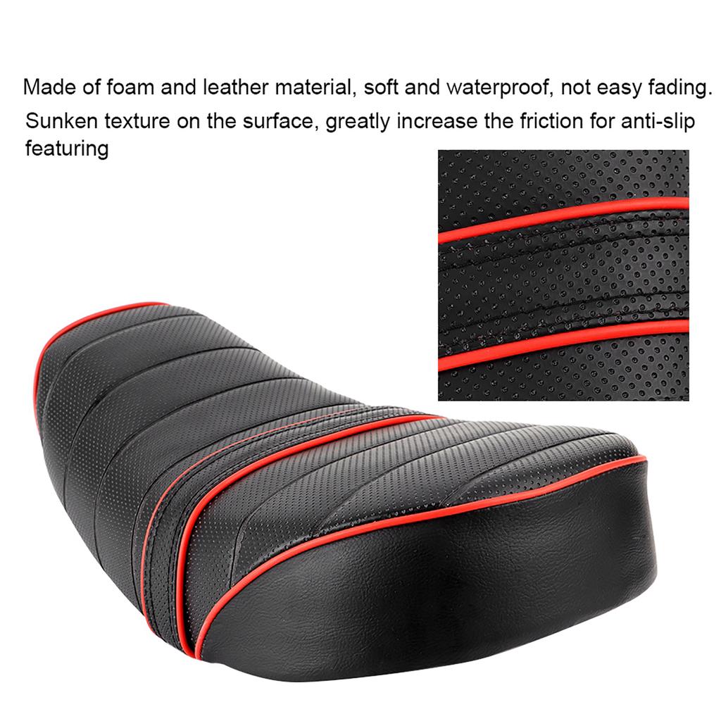 Мотоциклетное ретро кожаное сиденье седло подушка подходит для Z50 Z50J Z50R G50F Golf50 Monkey