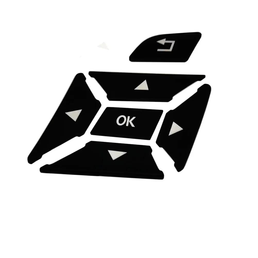 Декоративная наклейка на руль кнопки переключателя для Mercedes Benz ABCE Ml Gl Cla Gla Glk Sl Class W176 W212 W204