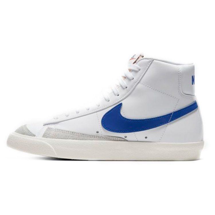 Nike Кроссовки Blazer Mid 77 White Racer Blue Женские CZ1055-103