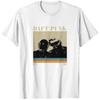 Музыкальная футболка Daft Punk Тяжелая футболка Мужская - Белая