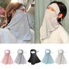 Comfortable Sunscreen Face Scarf Washable Neckline Mask New Face Bandana Women Men