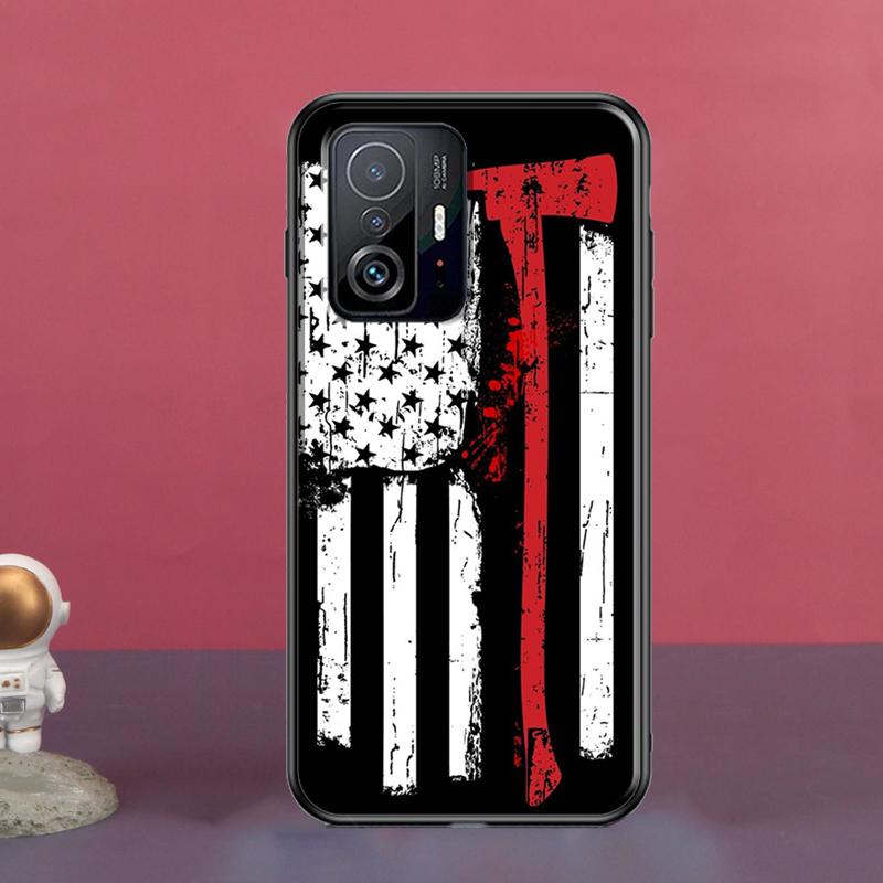 Чехол Firefighter Heroes Fireman для POCO X5 X3 F5 Pro X4 F4 GT M5s C40 F3 для Xiaomi 13 Lite 12 11T 12T Pro 12X