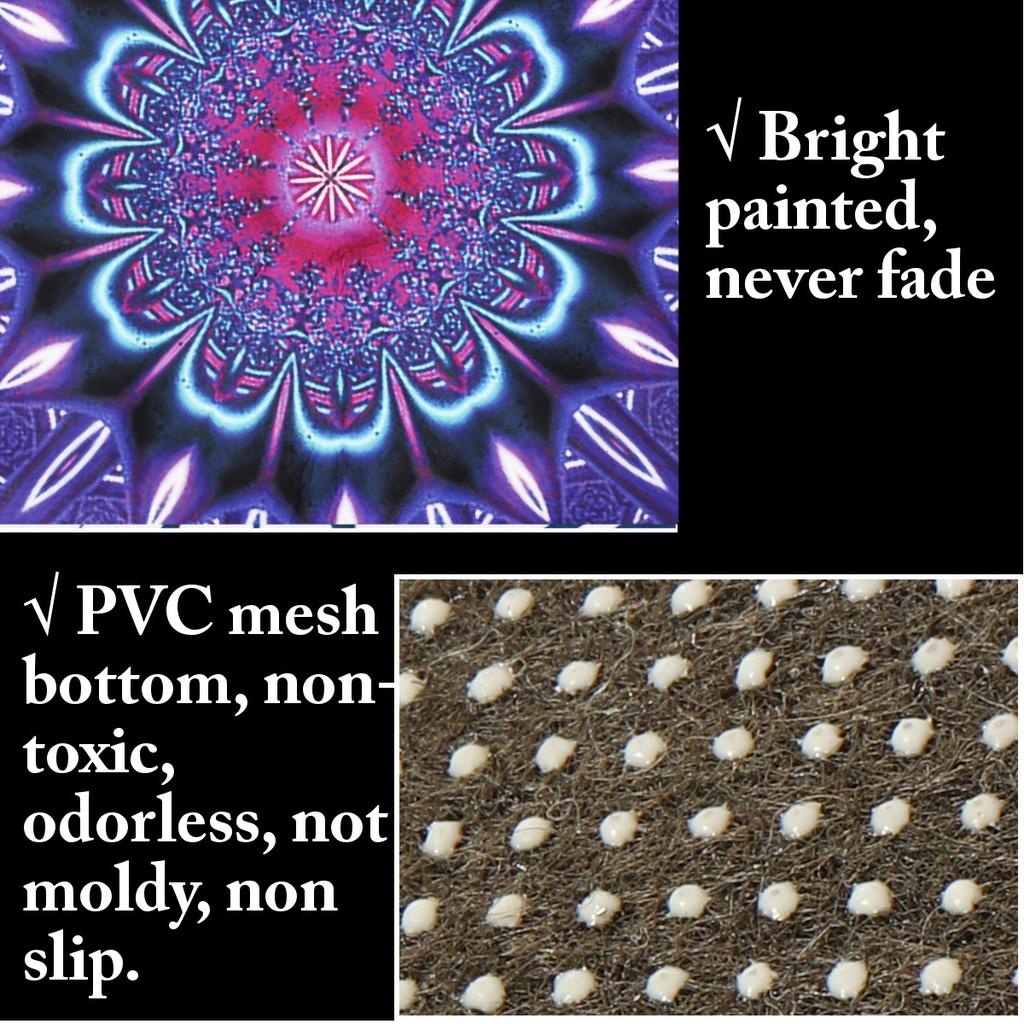 120/100/80/60 см круглый ковер, напольный коврик для йоги, украшение для гостиной, детская спальня, стул, коврики, ковер Мандала, нескользящий