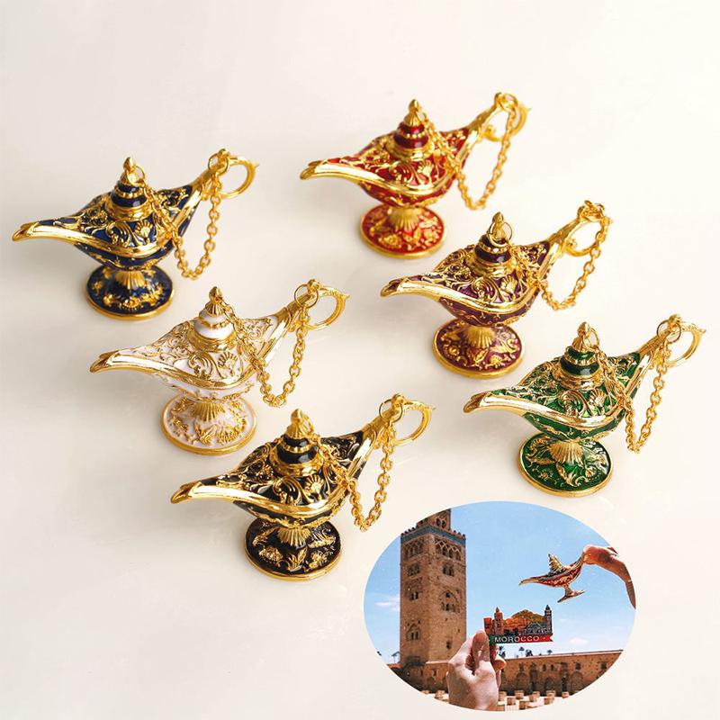 Home Ornament Dinner Decoration Aladdin Lamp Divine Wishing Lamp Living Room Decorations Gongyen