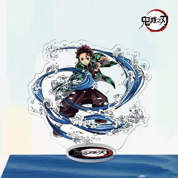 Аниме Периферия Kimetsu No Yaiba Тандзиро Нэдзуко Иноске Зеницу Бабочка Выносливость Акриловая Подставка Декоративные Украшения