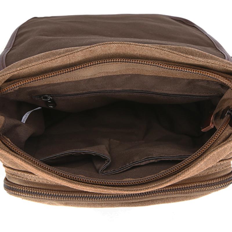 Мужская сумка из холста, корейская версия, модная повседневная сумка, сумка через плечо на одно плечо, сумка унисекс