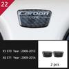Carbon Fiber For q5 E70 E71 X5 X6 Interior Gearshift Air Conditioning AC CD Panel Reading Light Cover Trim Sticker Accessories q5