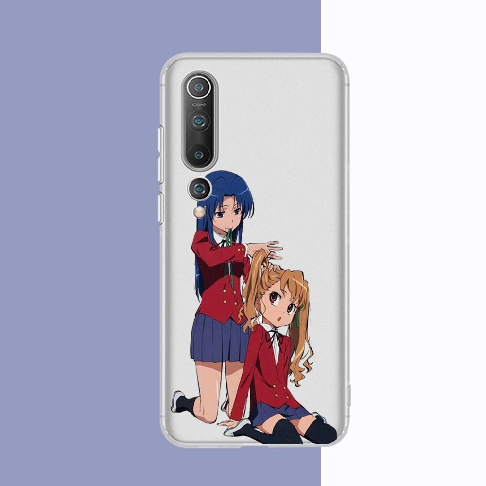 Чехол для телефона Toradora Taiga Aisaka аниме Для Samsung S 20 21 22 23 для Redmi Note7 8 9 10 для Huawei P20 30 40 Прозрачный чехол
