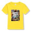 Summer Kids Boys Girls T Shirt 1 Gta T-Shirt Gta Street Fight Long with Gta 5 Clothes