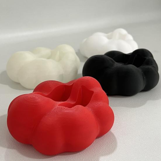 Держатель для пульта дистанционного управления Прочный в форме облака Универсальный органайзер для пультов для телевизора и бытовой техники Легко монтируемый ящик для хранения для дома, офисного стола, прикроватной тумбочки