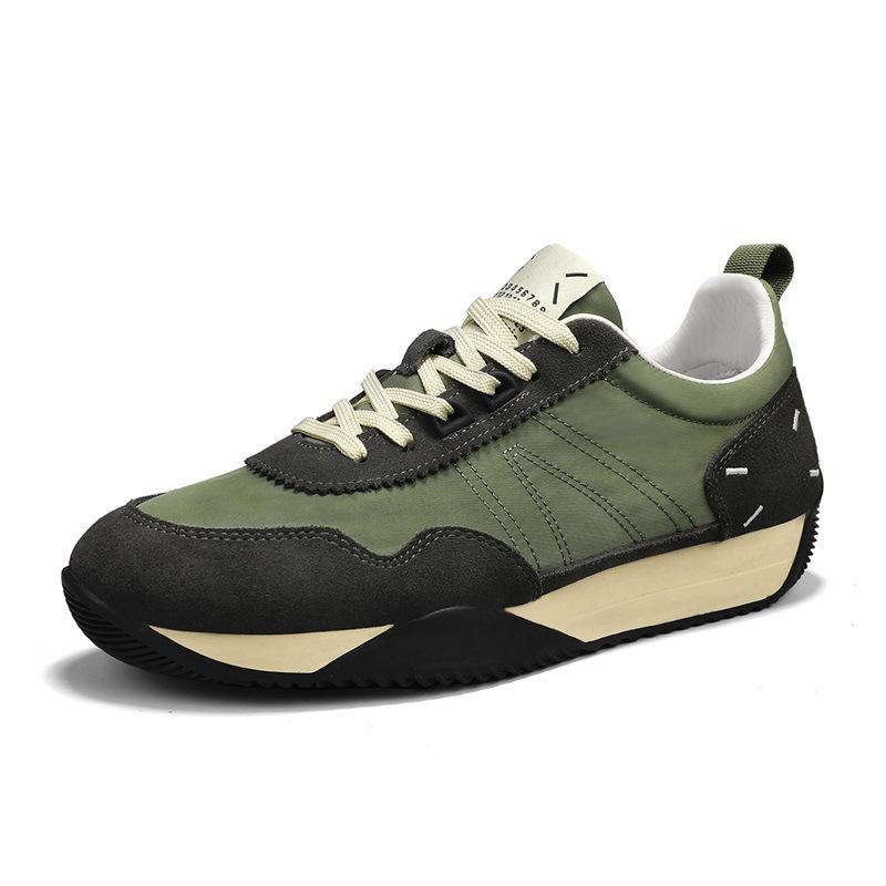 Летняя мужская обувь Ice Silk Forrest Gump в корейском стиле 2024 года, универсальная спортивная обувь