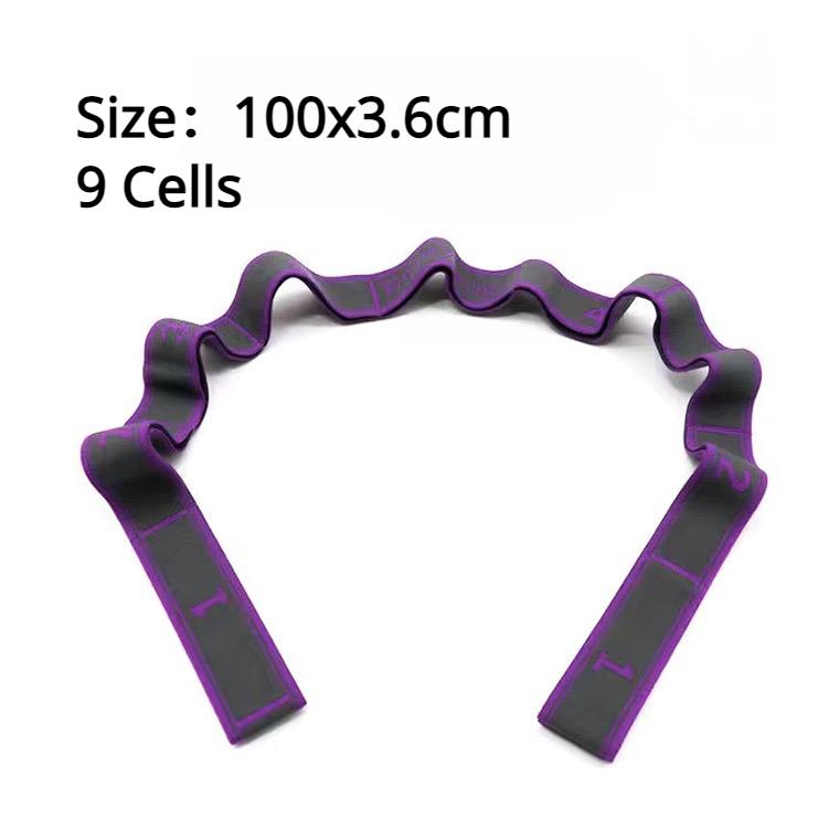 Ремень для йоги, полиэстер, латекс, эластичная лента для латинских танцев, петля для йоги, пилатеса, тренажерный зал, фитнес-упражнения, эспандеры