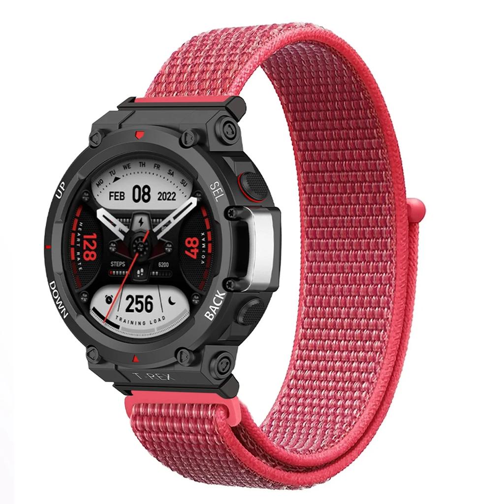 Нейлоновый ремешок-петля для умных часов Huami Amazfit T-REX 3/2, женский/мужской браслет для Amazfit T-Rex/T-Rex Pro, ремешок на запястье Correa